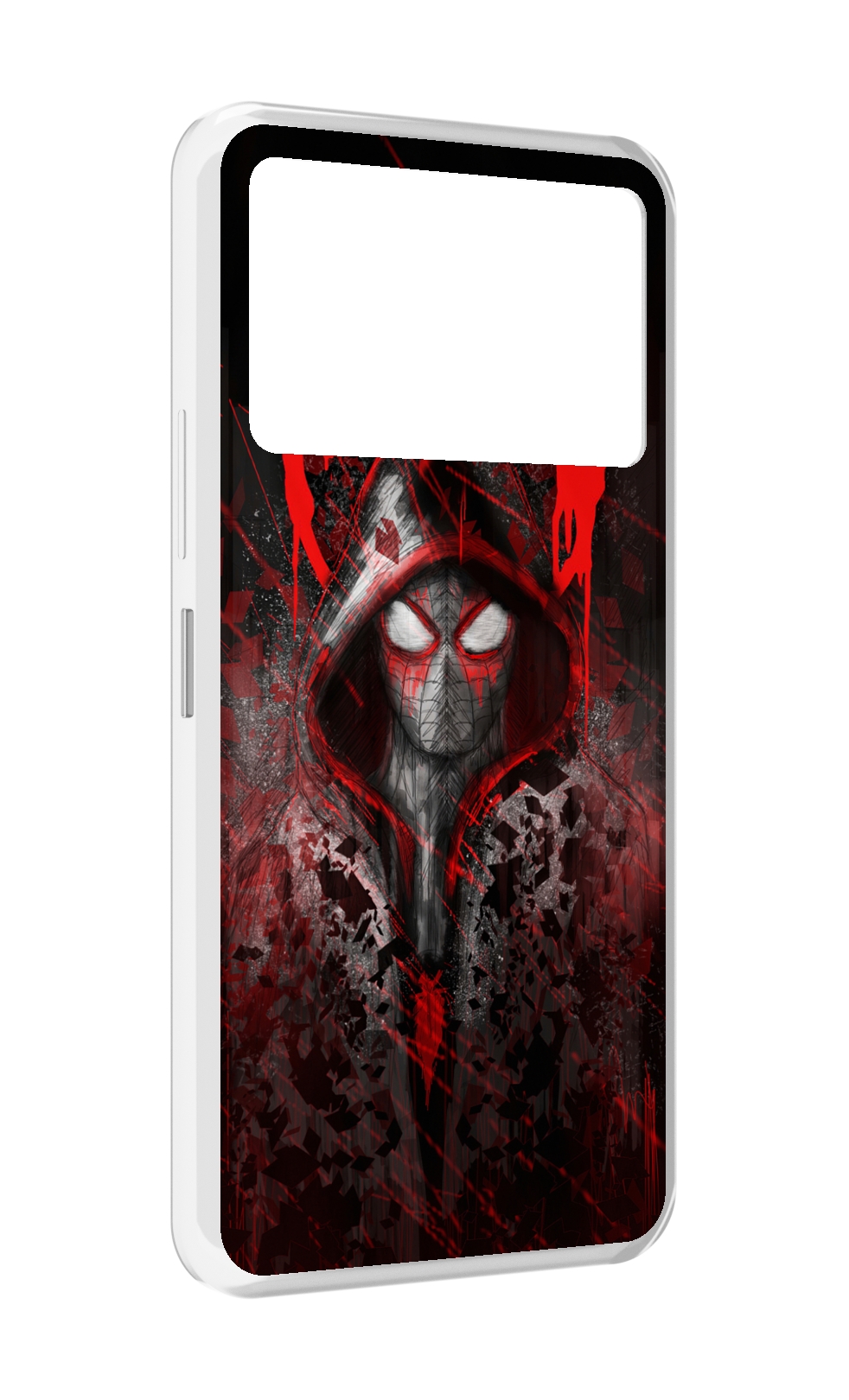 

Чехол MyPads страшный человек паук мужской для Infinix NOTE 12 VIP (X672), Прозрачный, Tocco