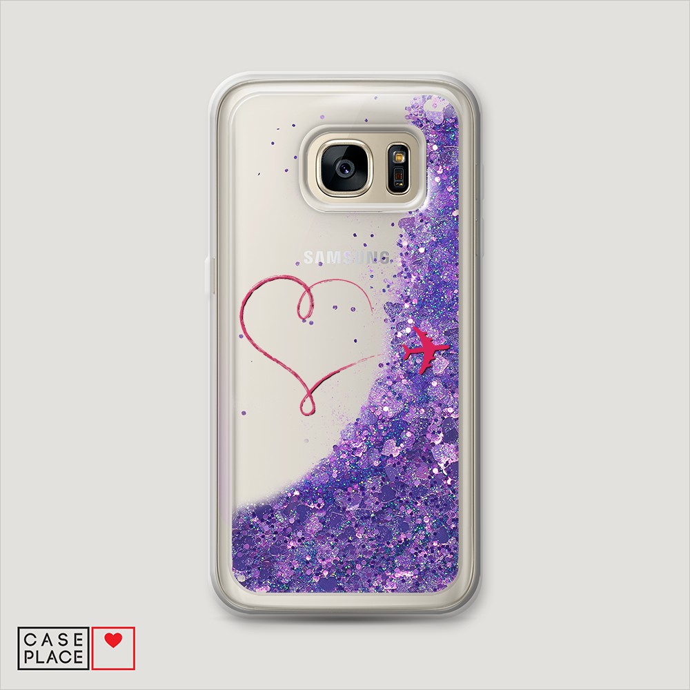 

Чехол Awog "Сердце и самолет" на Samsung Galaxy S7 Edge, 24692-1
