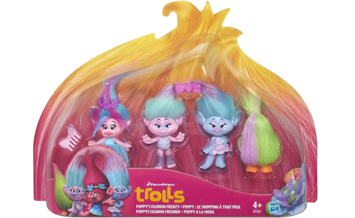 Фигурки Iqchina Hasbro Trolls B7363 4 шт