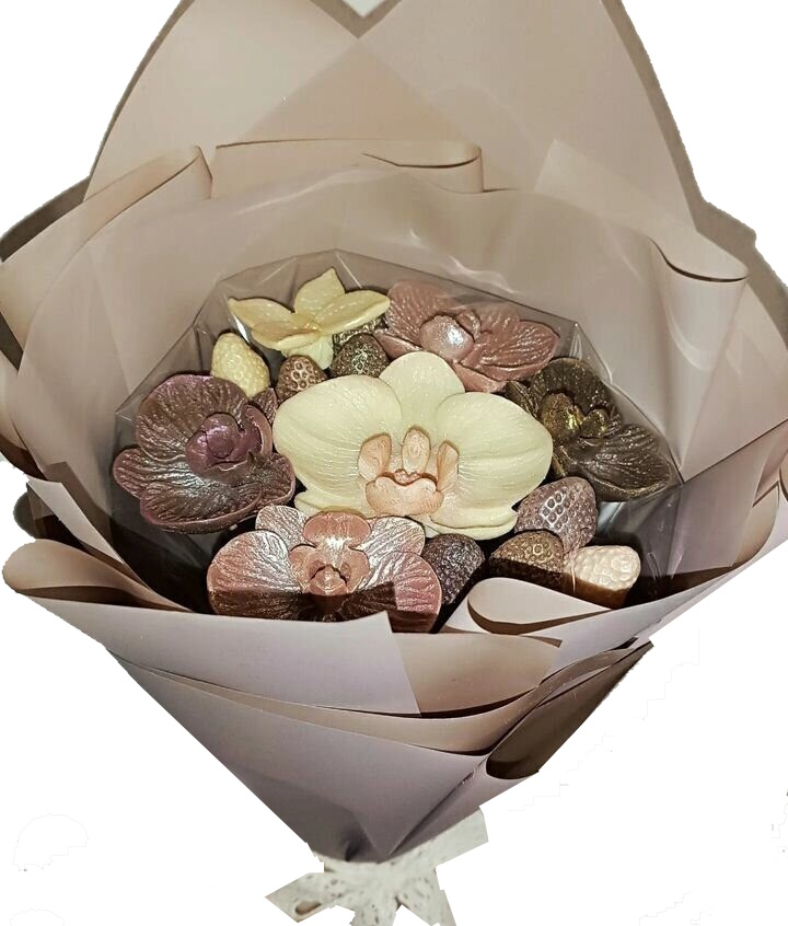 

Букет цветов из шоколада ShokoTrendy, 400 г