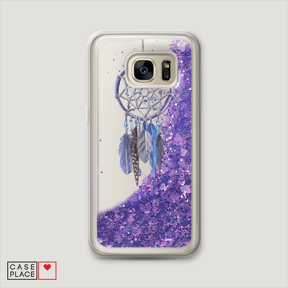 фото Жидкий чехол с блестками "звездный единорог" на samsung galaxy s20 awog