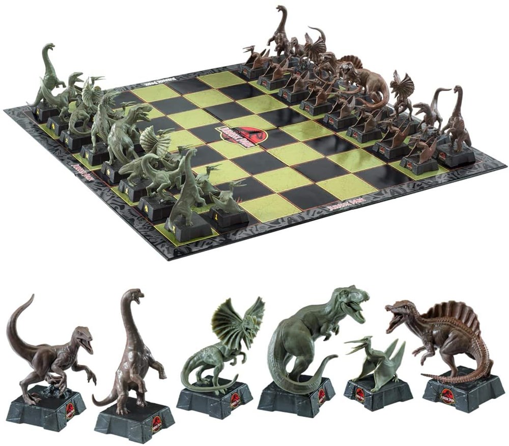 

Шахматы The Noble Collection Парк юрского периода (Jurassic Park Chess Set)