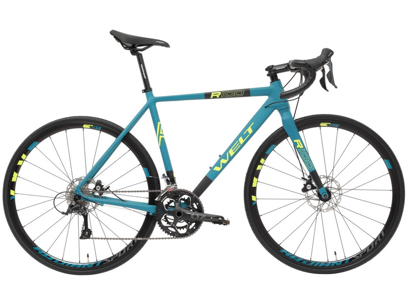 

Шоссейный велосипед Welt R100 Disc, год 2023, цвет Зеленый, ростовка 21