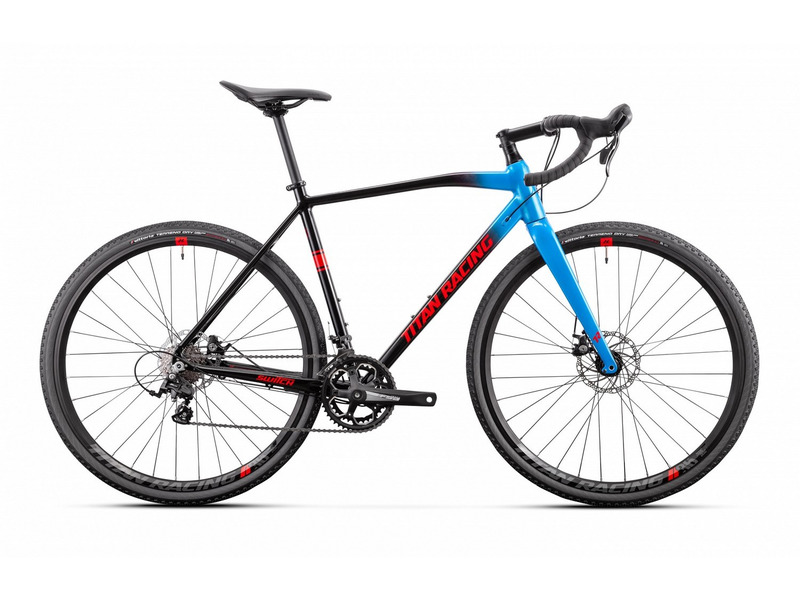 Шоссейный велосипед Titan Racing Switch Sport, год 2023, цвет Черный-Синий, ростовка 20.5