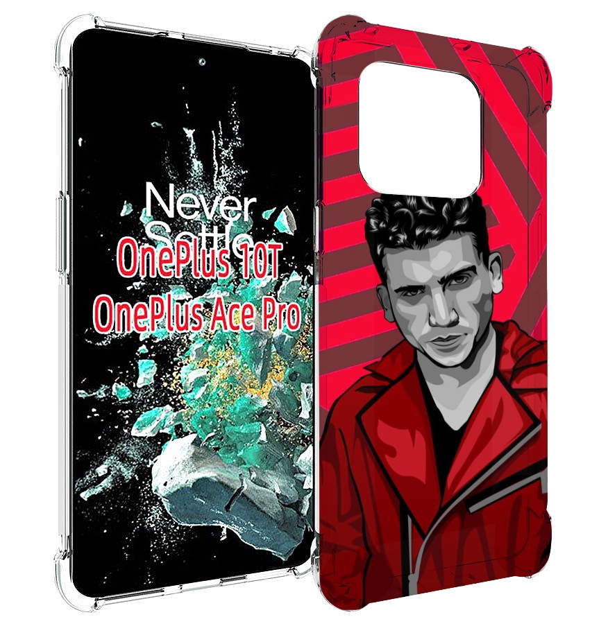 

Чехол MyPads Денвер-бумажный-дом для OnePlus 10T, Прозрачный, Tocco