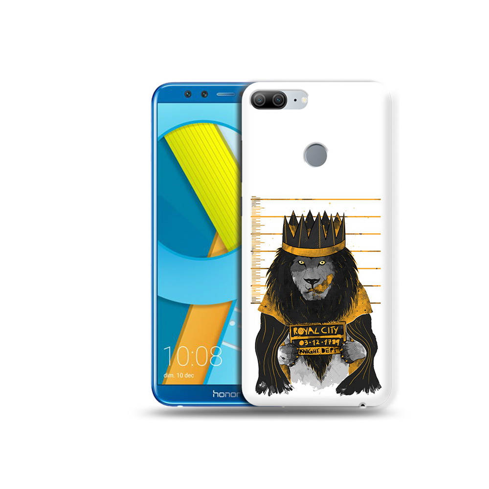 

Чехол MyPads Tocco для Huawei Honor 9 Lite лев в законе (PT117118.56.435), Прозрачный, Tocco