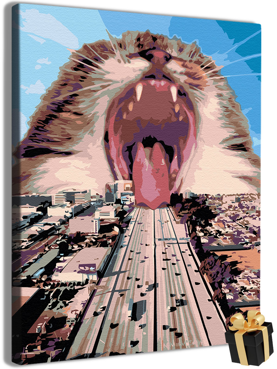 

Картина по номерам Арт-студия Unicorn Котики N-3008 40x50 см, Котики