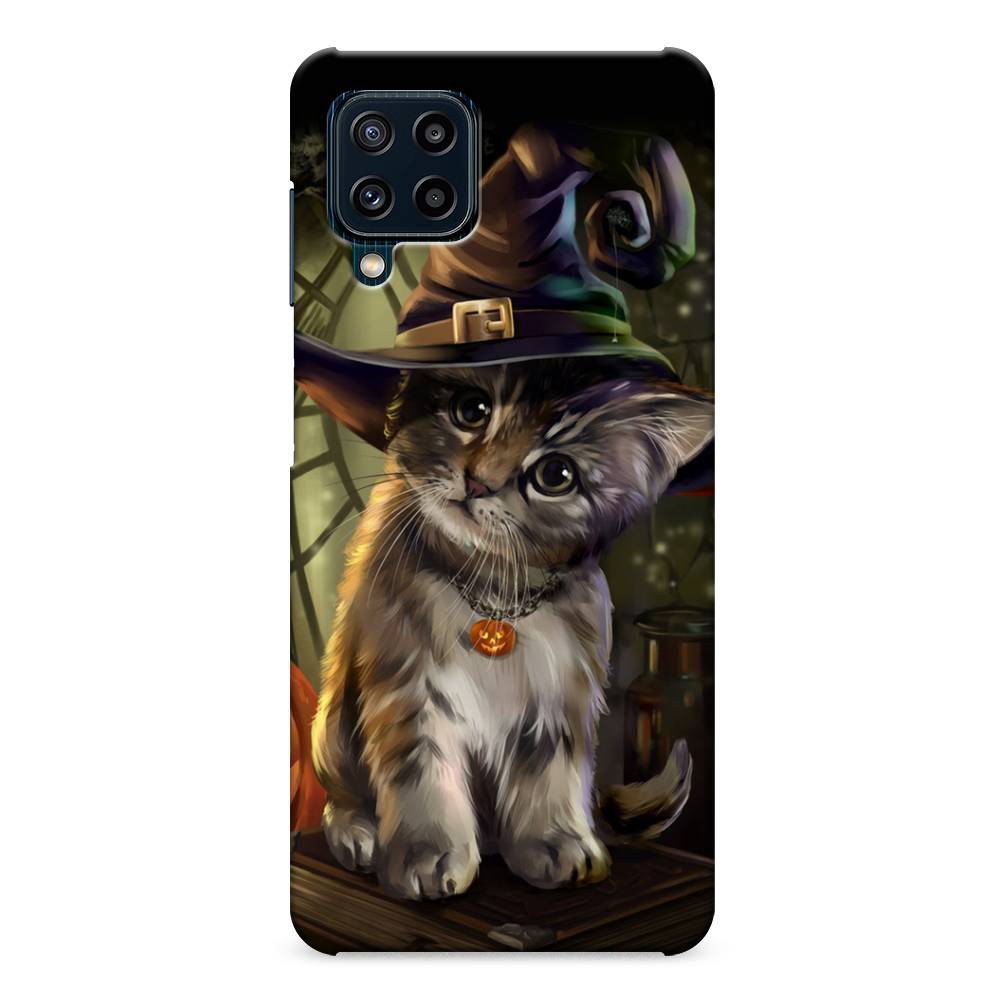 

Пластиковый чехол "Кот на Хэллоуин" на Samsung Galaxy M32
