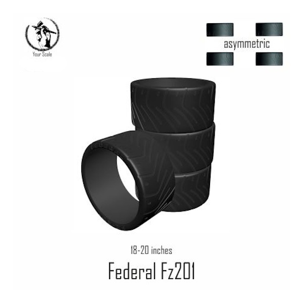 

YS24-004 ШИНЫ 18-20 inches Federal FZ-201