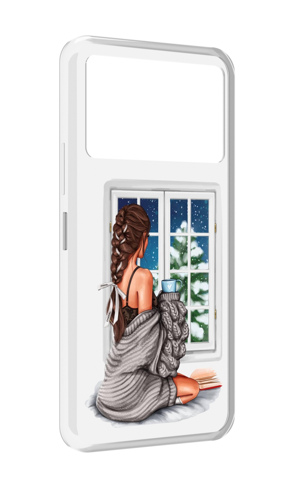 

Чехол MyPads уютное-зимнее-окно женский для Infinix NOTE 12 VIP (X672), Прозрачный, Tocco