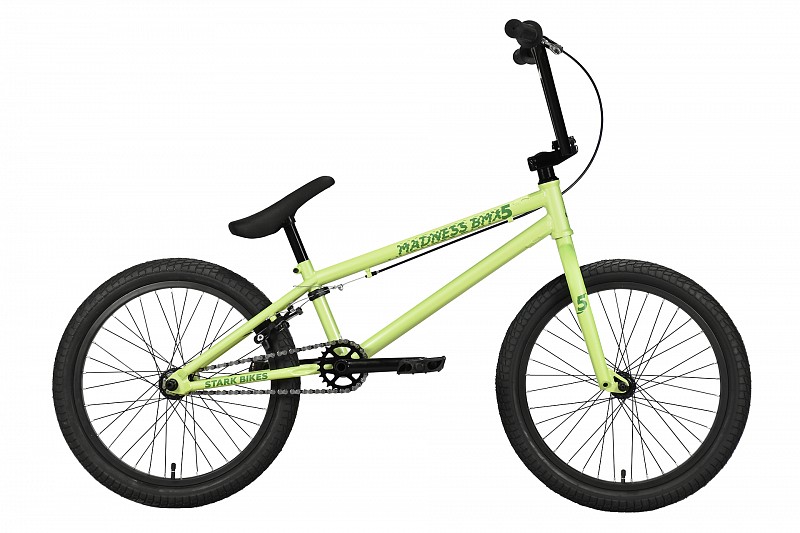 

Экстремальный велосипед Stark Madness BMX 5, год 2022, цвет Зеленый