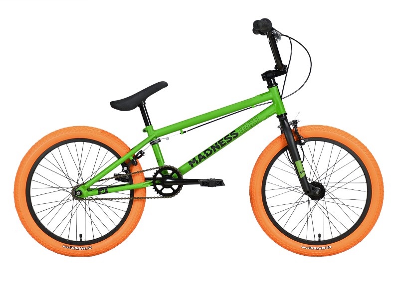

Экстремальный велосипед Stark Madness BMX 1, год 2023, цвет Зеленый-Оранжевый