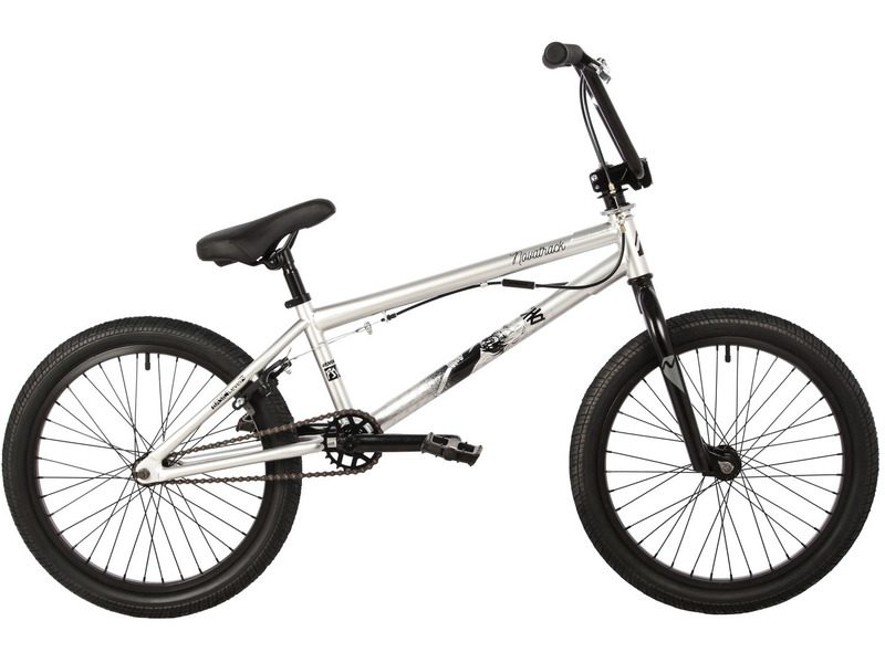 

Экстремальный велосипед Novatrack BMX Psycho, год 2023, цвет Серебристый