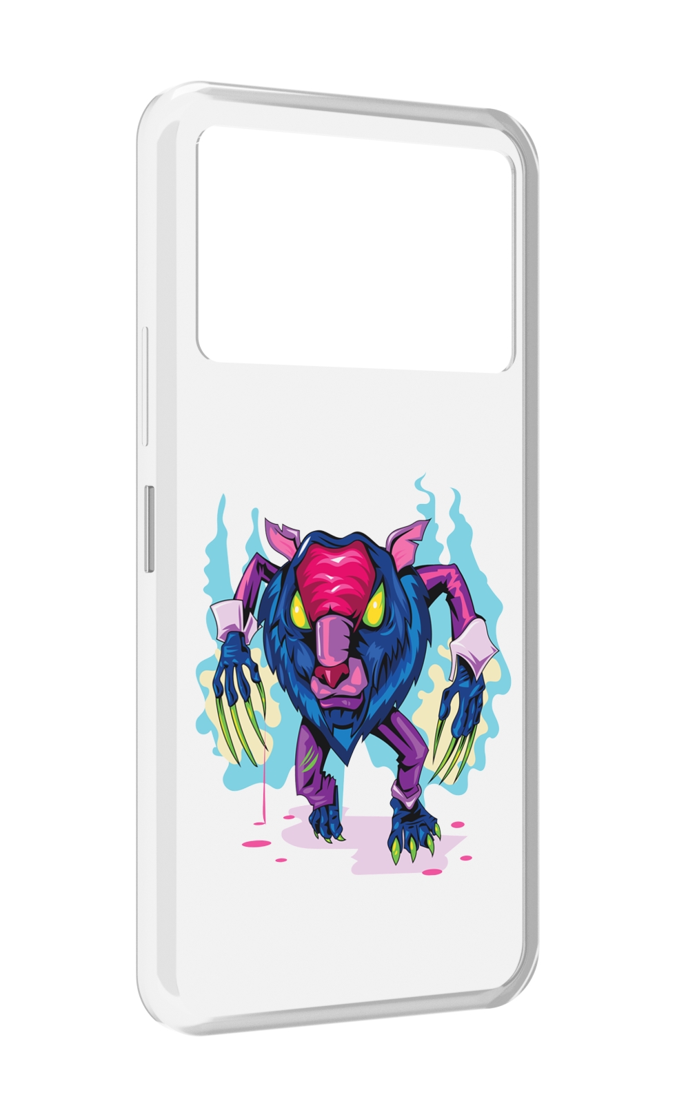 

Чехол MyPads фиолетовая-россомаха для Infinix NOTE 12 VIP (X672), Прозрачный, Tocco
