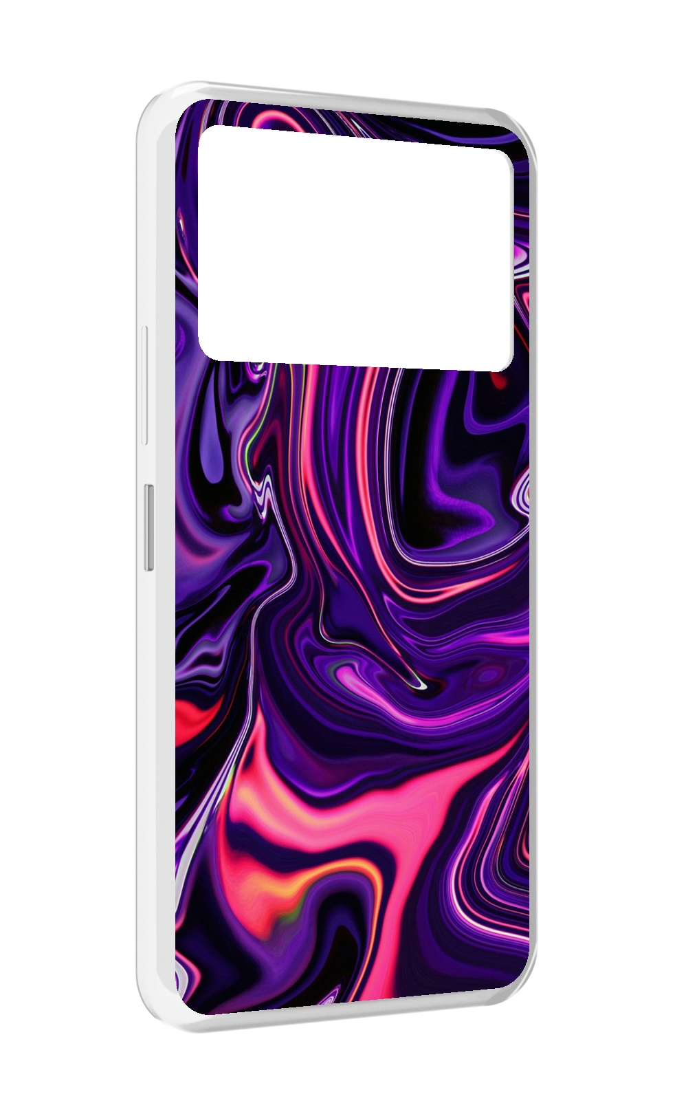 

Чехол MyPads фиолетовые краски для Infinix NOTE 12 VIP (X672), Прозрачный, Tocco