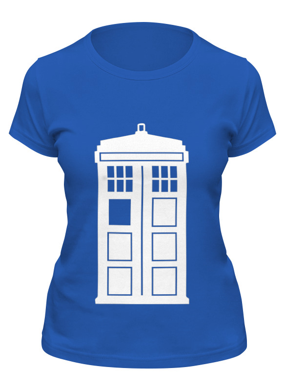 

Футболка женская Printio Tardis (тардис) синяя XL, Синий, Tardis (тардис)