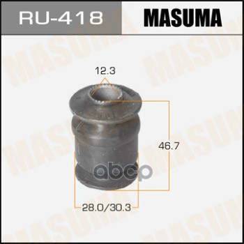 

MASUMA RU418 Сайлентблок Masuma CUBE/ Z10/ front low