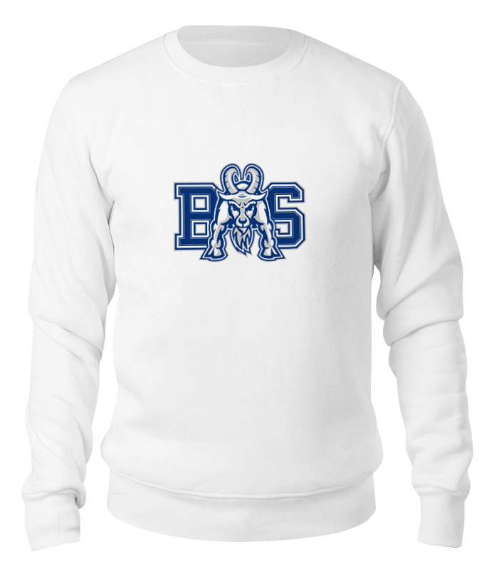 

Свитшот унисекс Printio Реальные парни (blue mountain state) bms белый M, Реальные парни (blue mountain state) bms