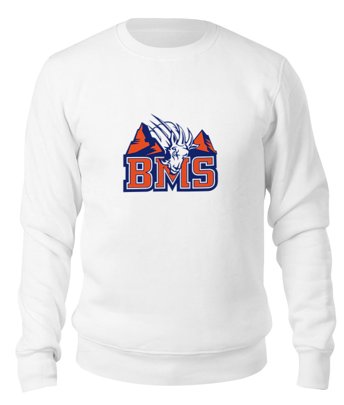 

Свитшот унисекс Printio Реальные парни (blue mountain state) bms белый M, Реальные парни (blue mountain state) bms