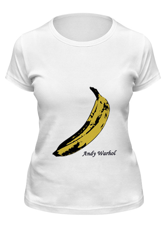 

Футболка женская Printio Andy banana белая M, Белый, Andy banana