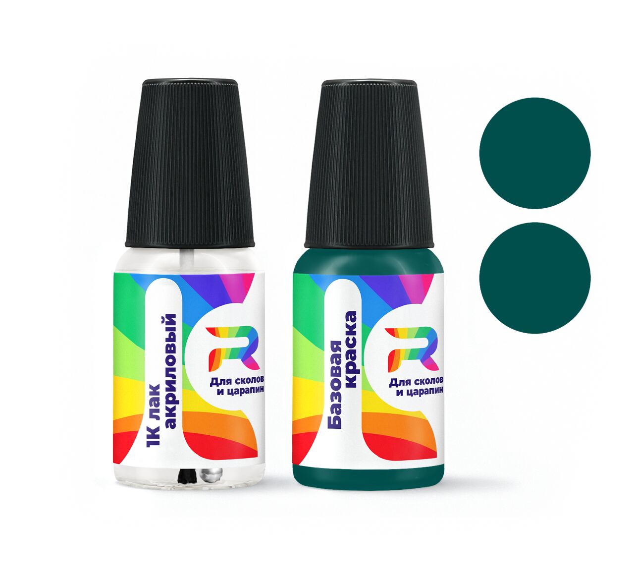 

Подкраска для сколов и царапин авто Mercury PESAXPD, M6603D, FA6603D, Pr.B.Cly.Green