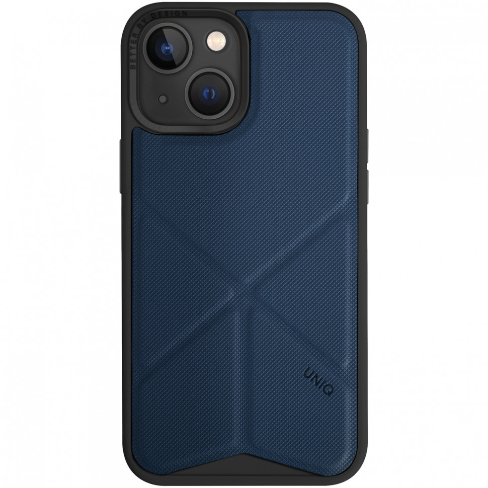 

Чехол uniq transforma magsafe для iphone 14, синий (blue) (ip6.1(2022)-trsfmblu), Transforma MagSafe