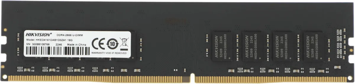 

Hikvision DDR4 U1 16GB 2666MHz (HKED4161DAB1D0ZA1/16G), DDR4 U1 16GB 2666MHz (HKED4161DAB1D0ZA1/16G)