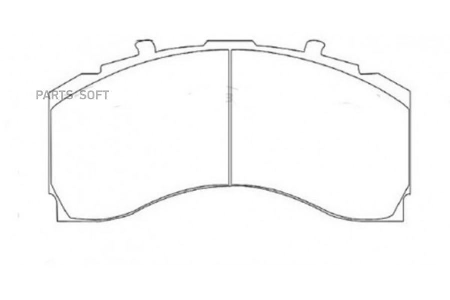 

Тормозные колодки NiBK дисковые PN0921