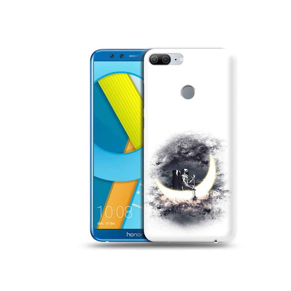 

Чехол MyPads Tocco для Huawei Honor 9 Lite лунный путешественник (PT117118.56.448), Прозрачный, Tocco