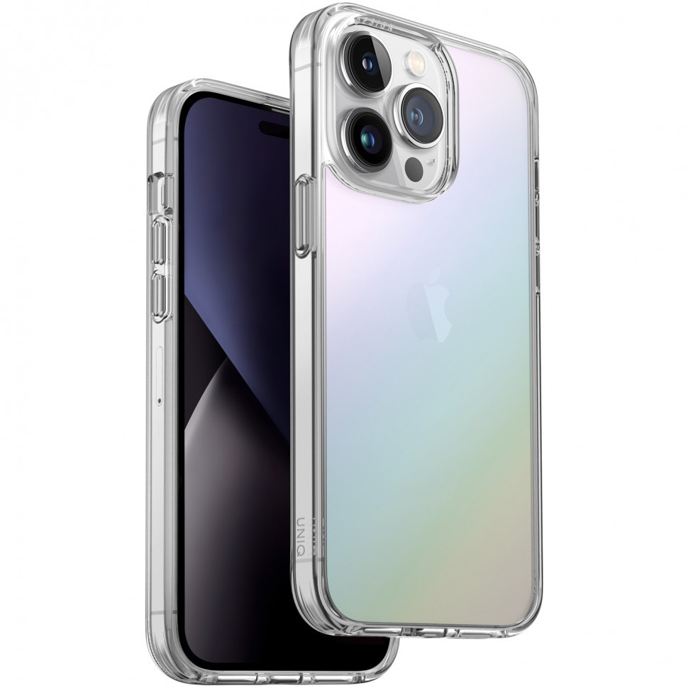 фото Чехол uniq lifepro xtreme для iphone 14 pro, радужный (iridescent) (ip6.1p(2022)-lprxird)