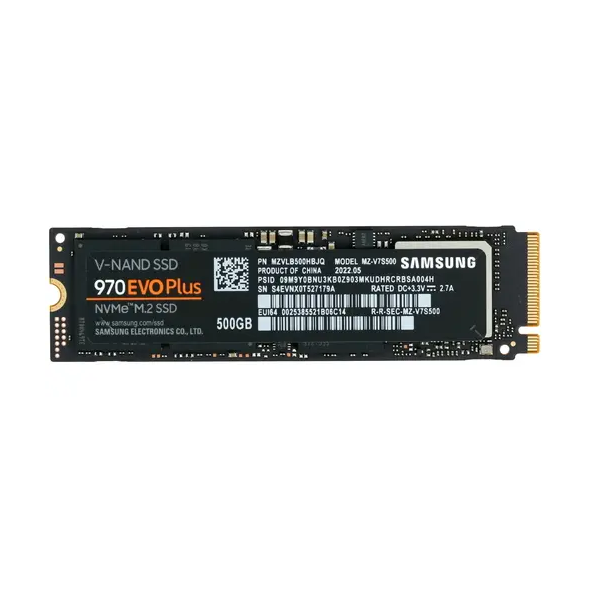 

SSD накопитель Samsung 970 EVO Plus M.2 2280 500 ГБ (MZ-V7S500BW), 970 EVO Plus