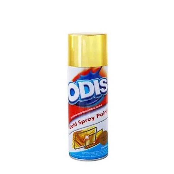 

Краска - спрей ODIS золото, 1400, Золотистый