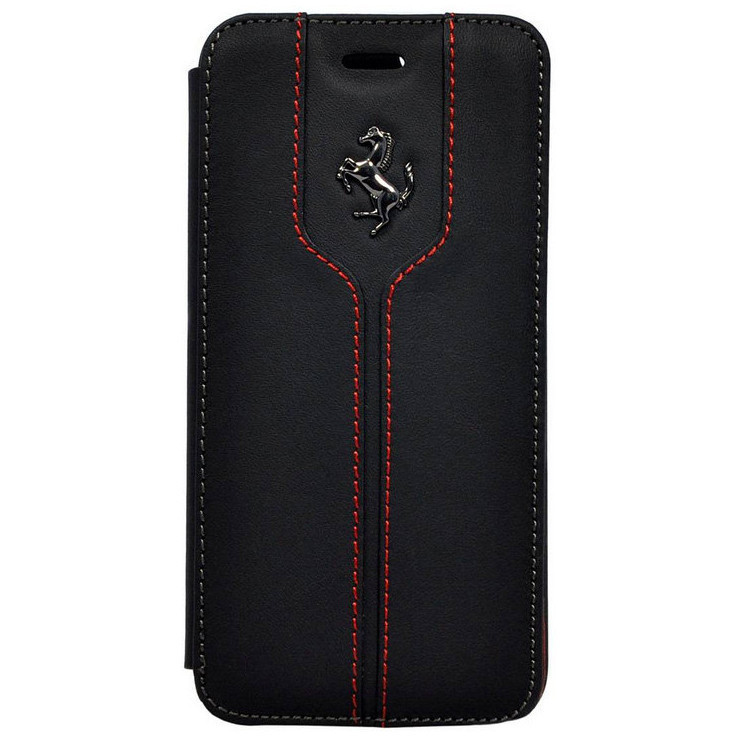 

Чехол-книжка ferrari montecarlo booktype для iphone 6 plus/6s plus, черный, Montecarlo Booktype