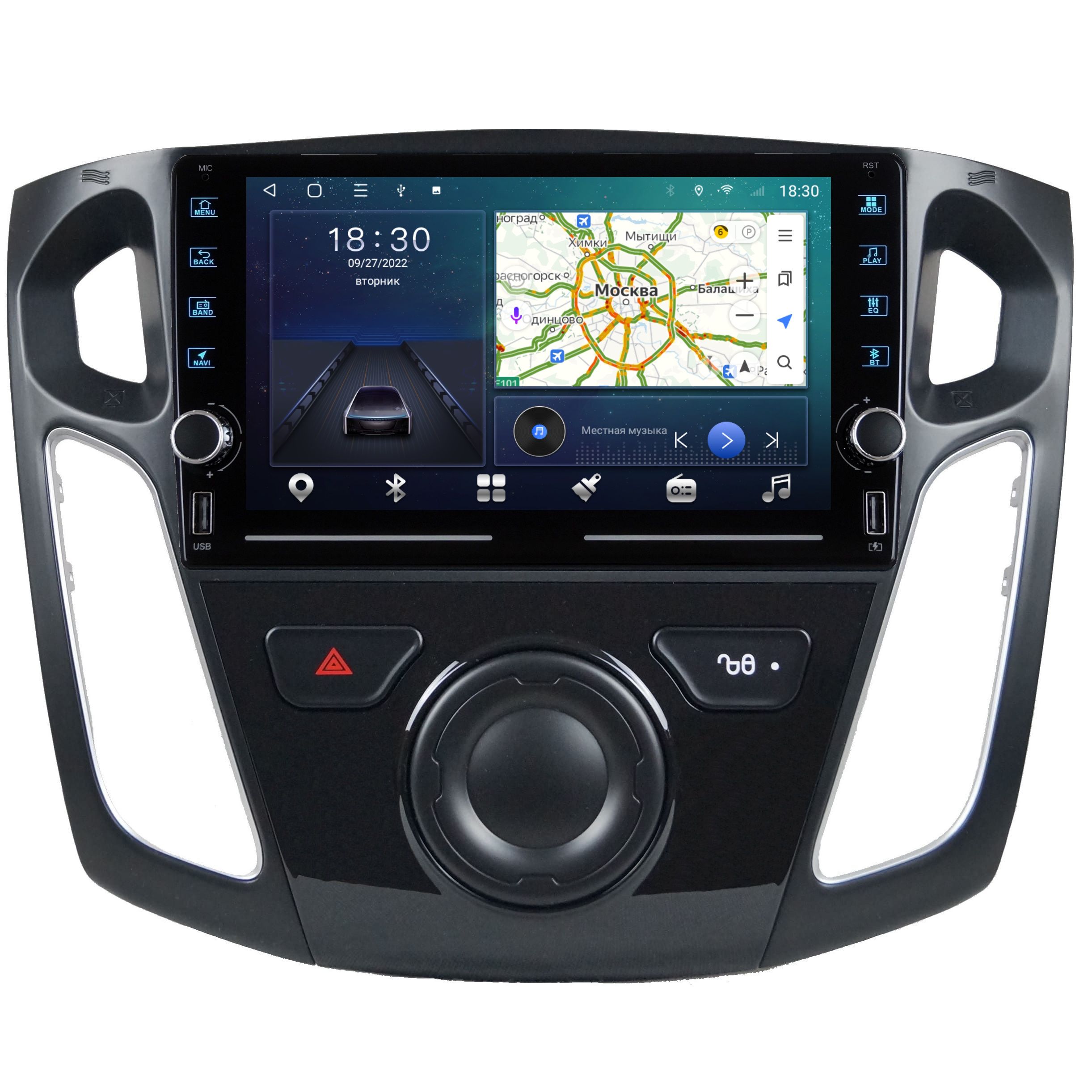 Автомобильная Магнитола EpicAuto K9 Ford Focus 3 - Android 12 - 8 ядер - CarPlay - QLED 2750000₽