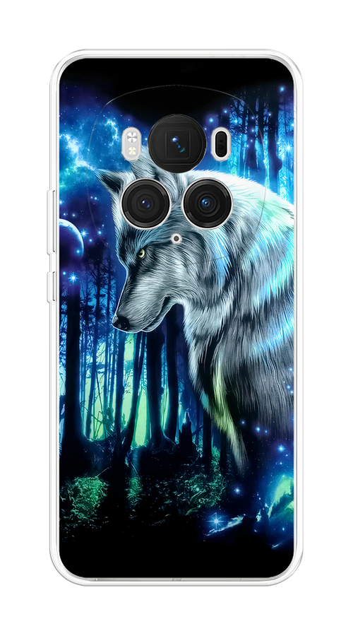 

Чехол на Honor Magic 6 Pro "Сказочный волк", Синий;серебристый;черный, 6123750-1