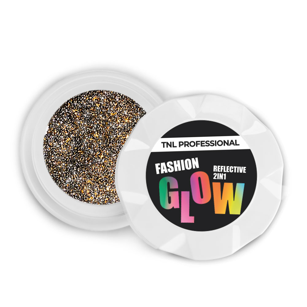 

Гель TNL Professional Fashion glow №04, Золотистый