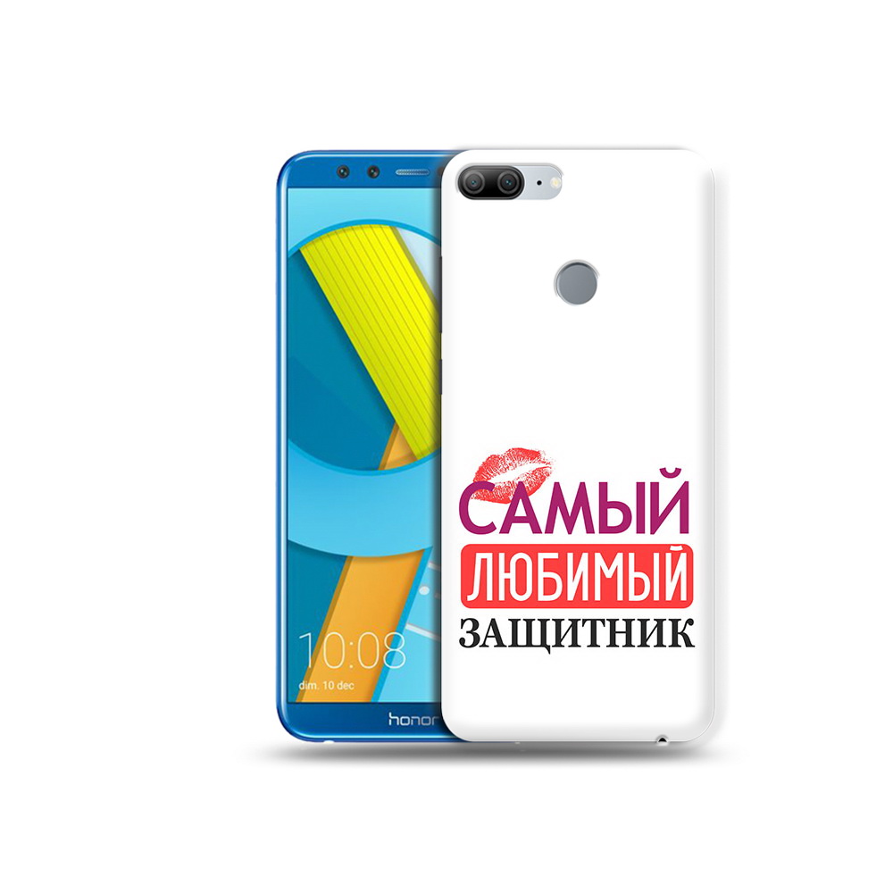 

Чехол MyPads Tocco для Huawei Honor 9 Lite любимый защитник (PT117118.56.451), Прозрачный, Tocco