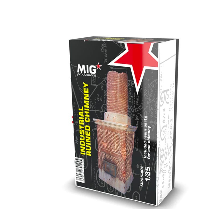 

MP35-402 Сборная модель аксессуаров из пластика Industrial ruined chimney, 8435568301245