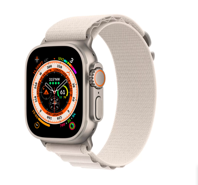 

Смарт-часы Apple Watch Ultra GPS, Cellular, Titanium Case 49 мм, A2859, MQFD3ZA/A