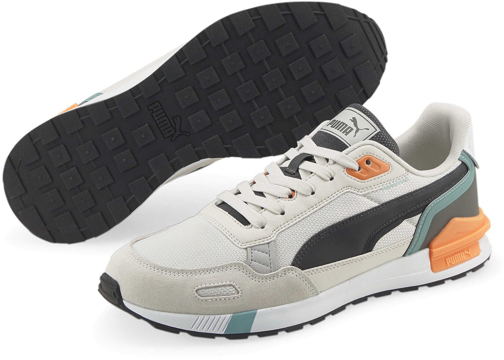 Кроссовки унисекс PUMA Graviton Tera серые 9 UK