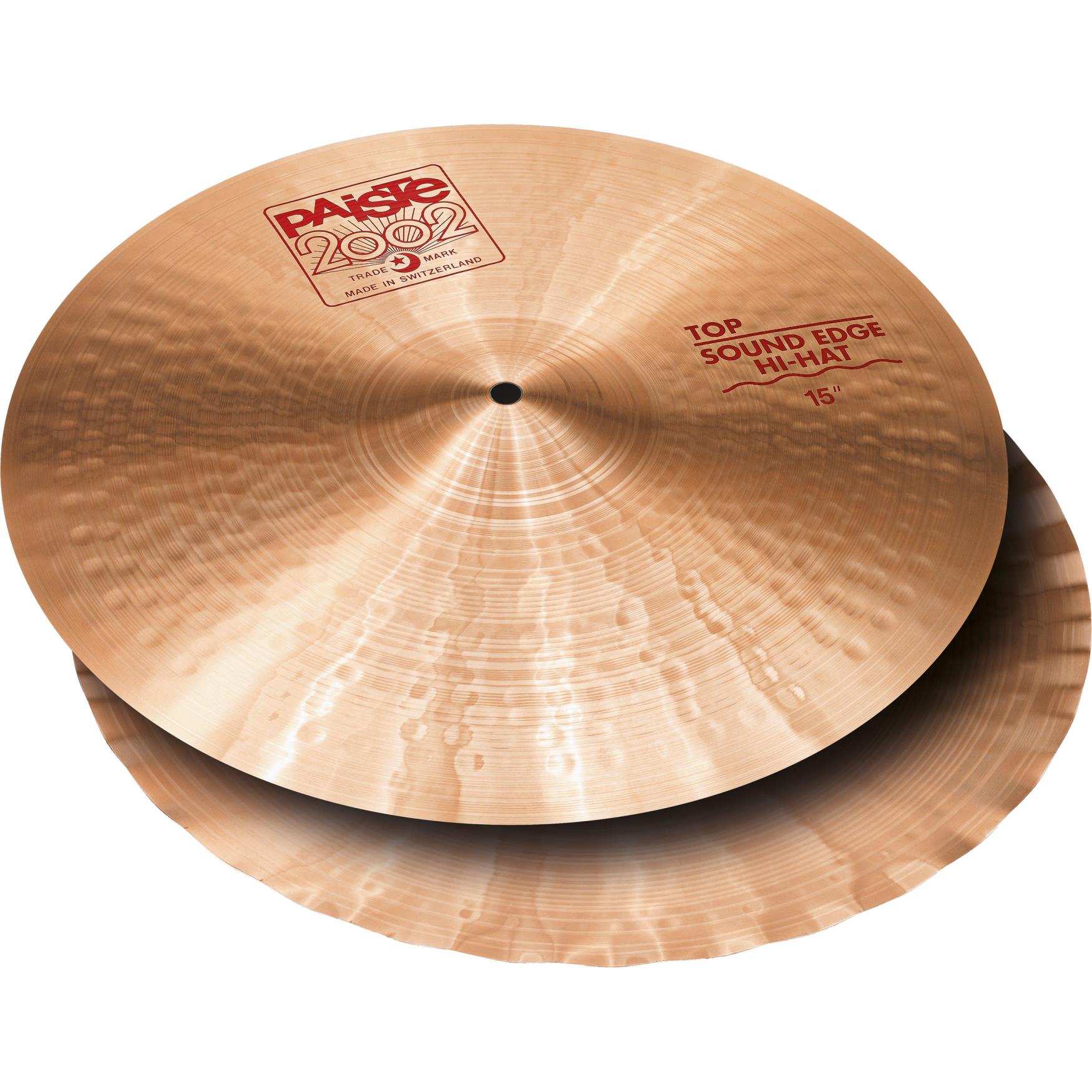 

Две тарелки Paiste 15'' Hi-Hat 2002 Sound Edge 1063115