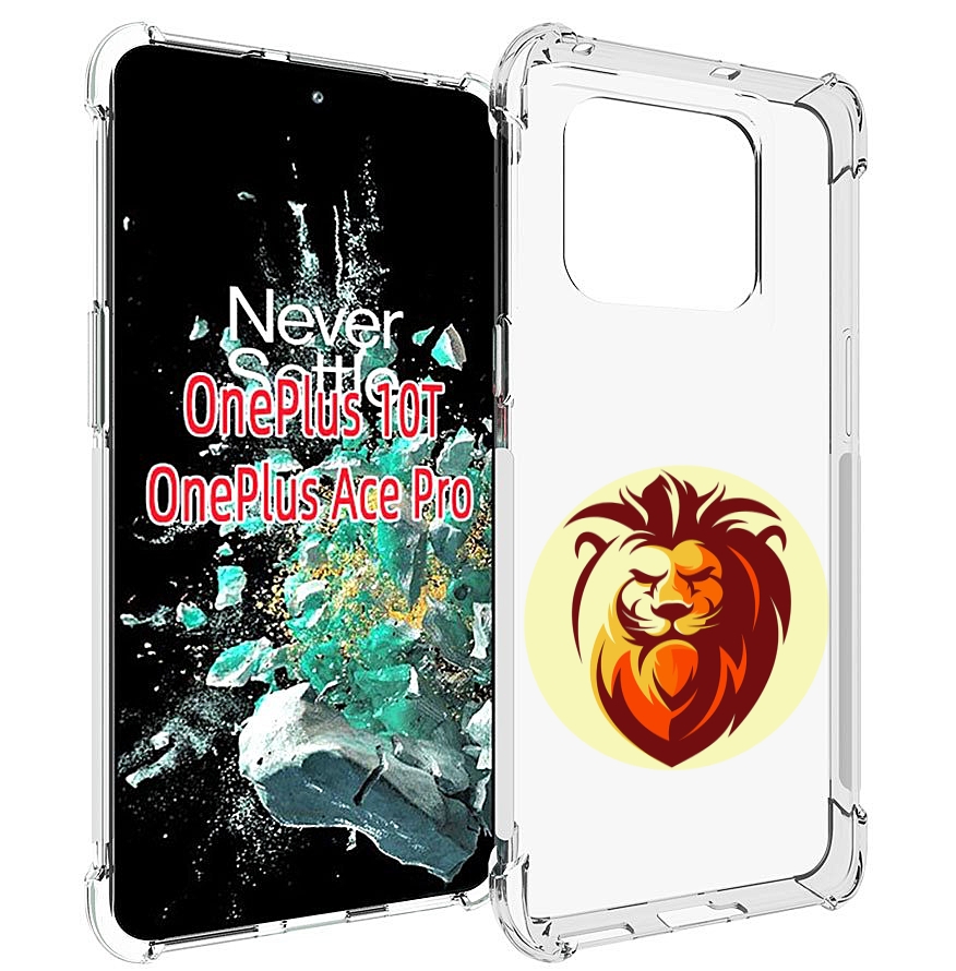 

Чехол MyPads Картинка-Лев для OnePlus 10T, Прозрачный, Tocco