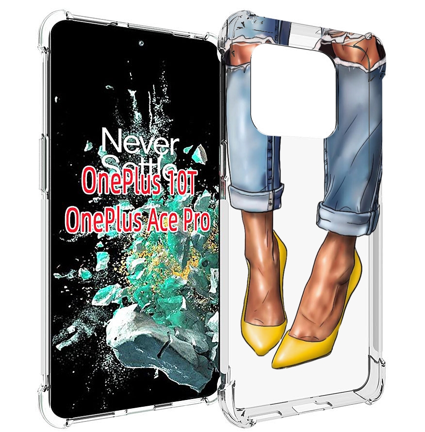Чехол MyPads Красивые-туфли для OnePlus 10T