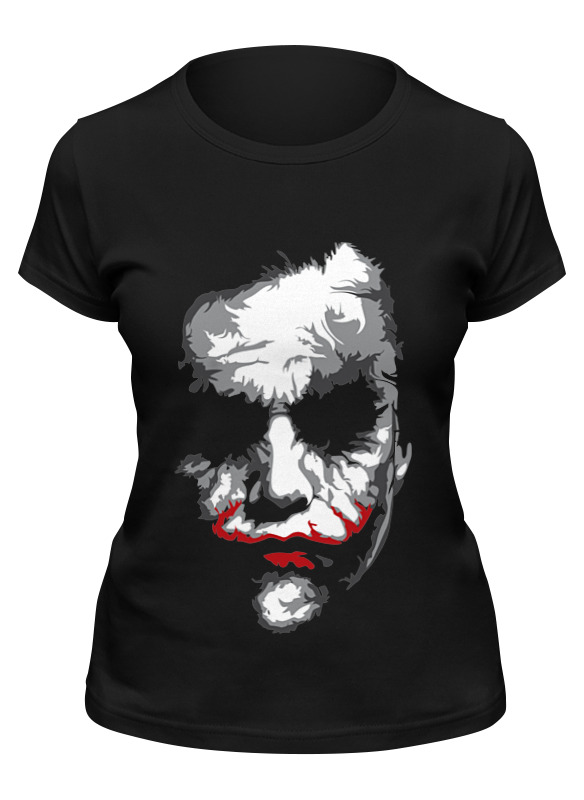 

Футболка женская Printio Джокер (joker) черная L, Джокер (joker)