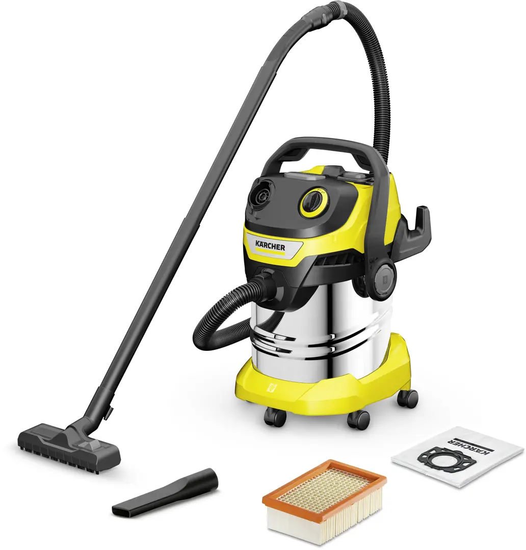 Пылесос строительный Karcher WD 5 S V-25/5/22, 1100 Вт, 25 л