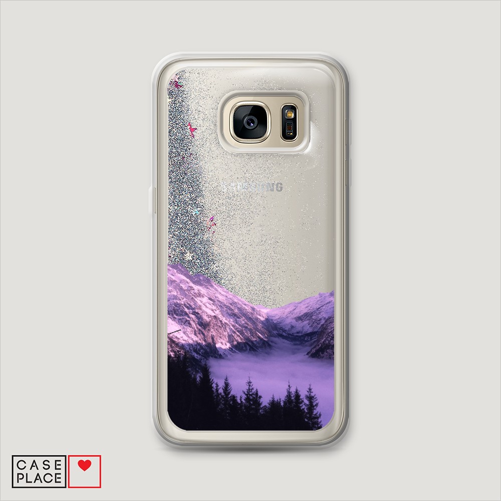 

Чехол Awog на Samsung Galaxy S7 "Горный туман", Разноцветный, 24591-1