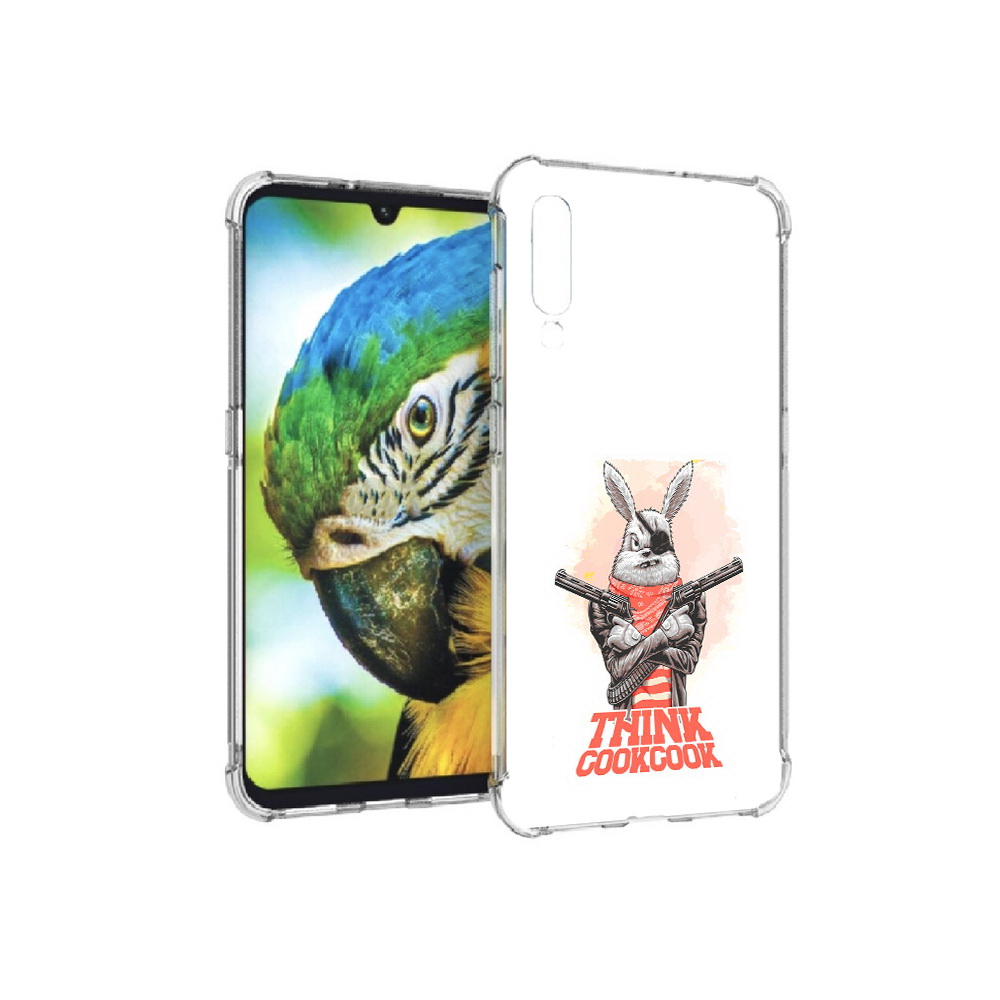 

Чехол MyPads Tocco для Xiaomi Mi 9 кролик пират (PT126035.255.419), Прозрачный, Tocco