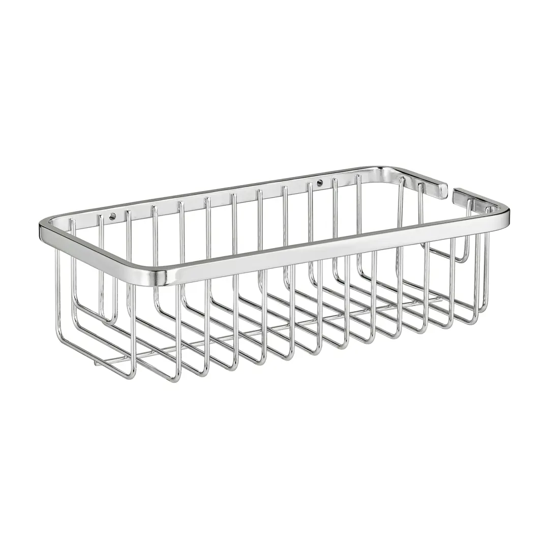 

Полка для ванной ЧМЗ Монолитик 505-001-01 прямая одноярусная 13.1x7.3x25 см цвет хром