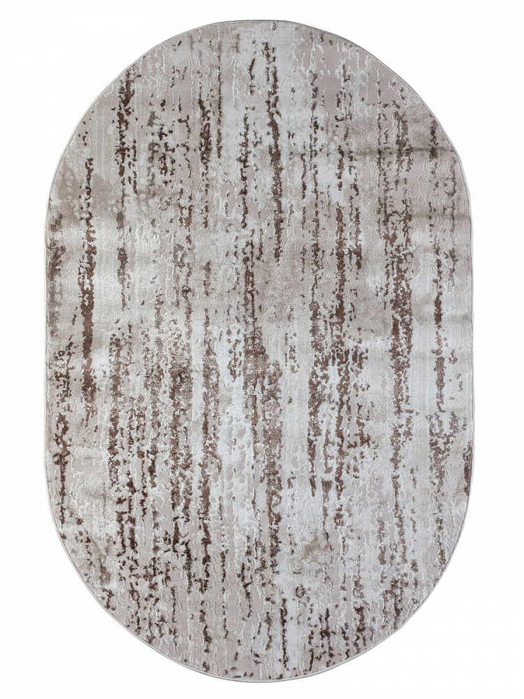 фото Ковер lara 4620a овал коричневый 3,5х2,5м. sofia rugs