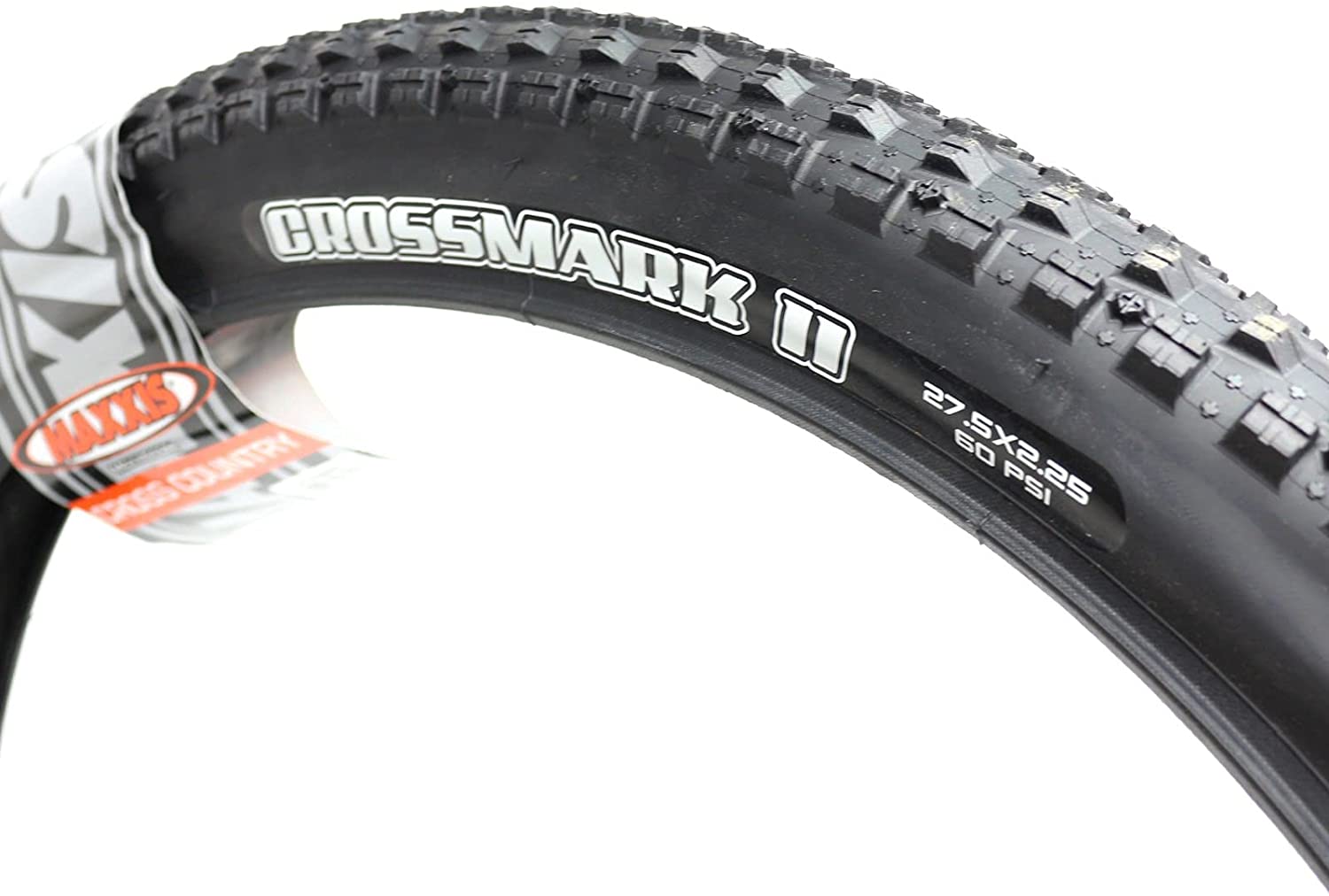 

Maxxis Покрышка Maxxis Crossmark II 27.5x2.25 60TPI Wire, цвет Черный